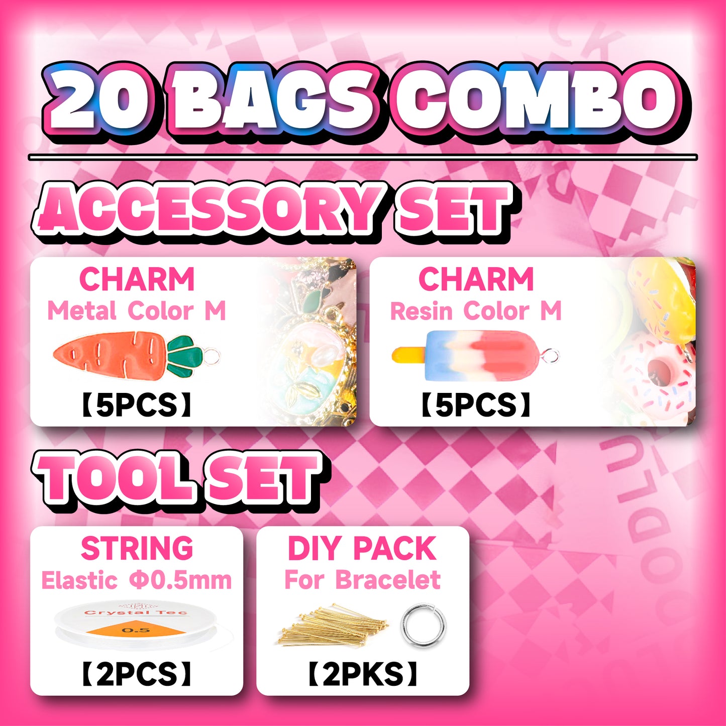 【DIY】Crystal Beads Mystery Bags【Live Open】