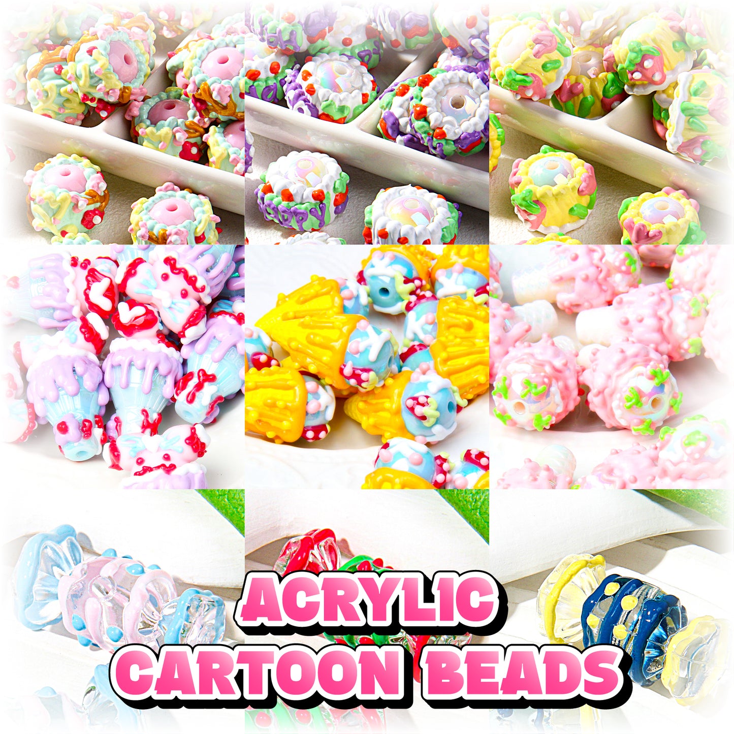 【DIY】Cartoon Beads Mystery Bags【Live Open】