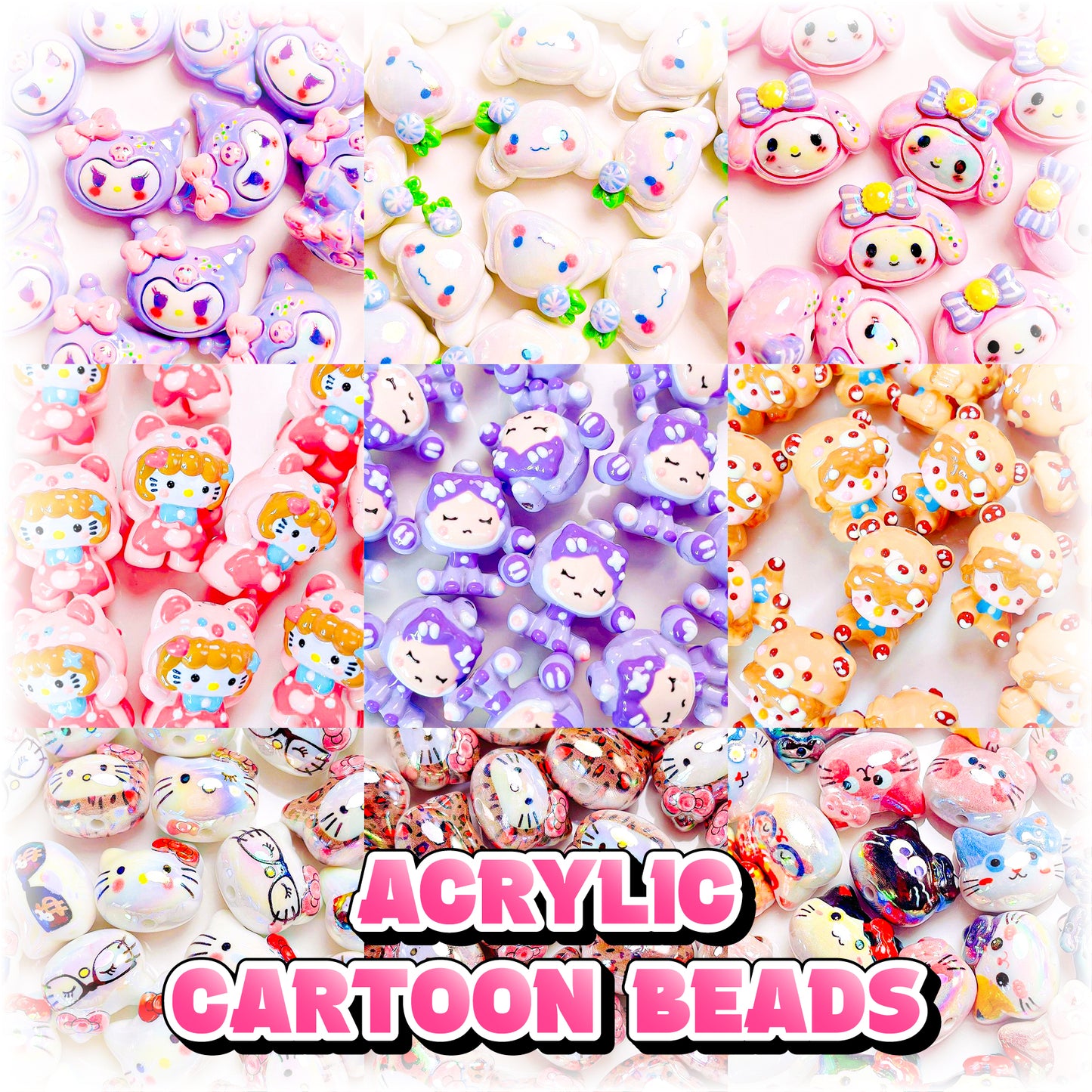 【DIY】Cartoon Beads Mystery Bags【Live Open】