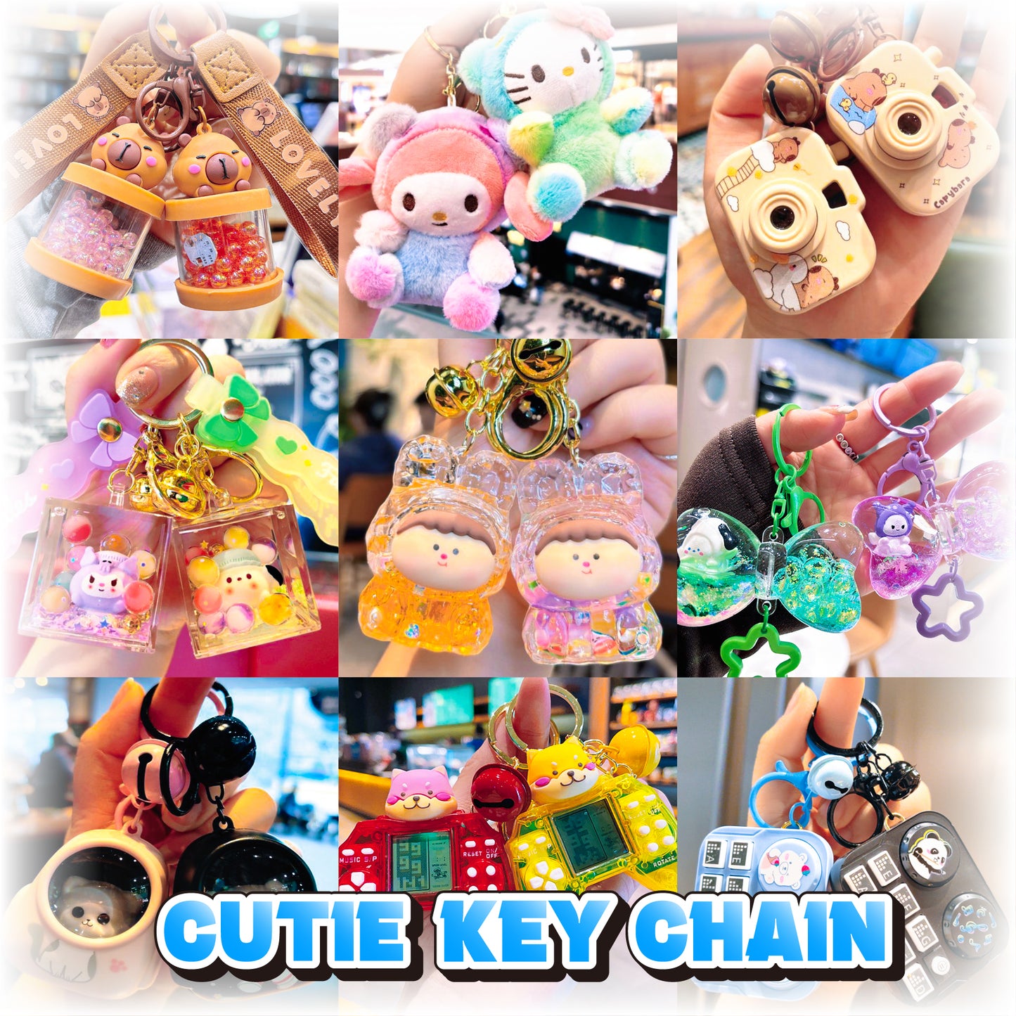 【FIN】Cutie Key Chain Mystery Bags【Live Open】