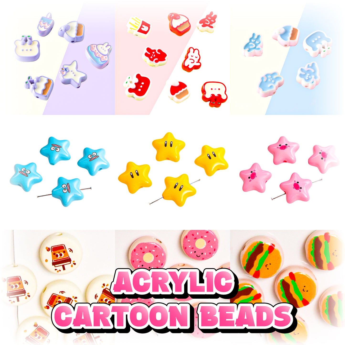 【DIY】Cartoon Beads Mystery Bags【Live Open】