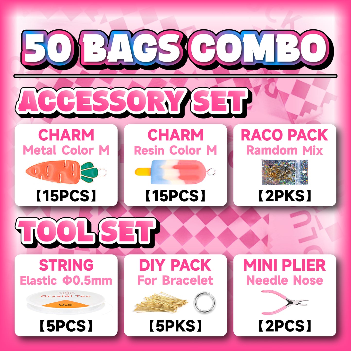 【DIY】Crystal Beads Mystery Bags【Live Open】