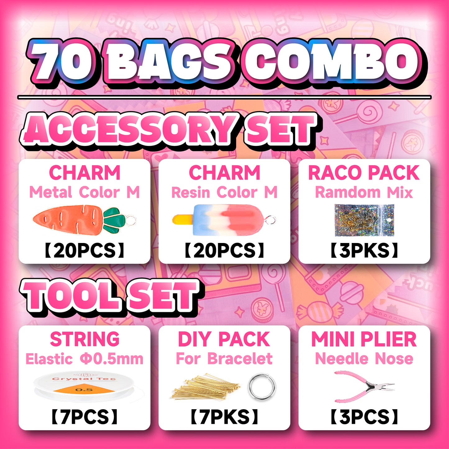 【DIY】Resin Beads Mystery Bags【Live Open】