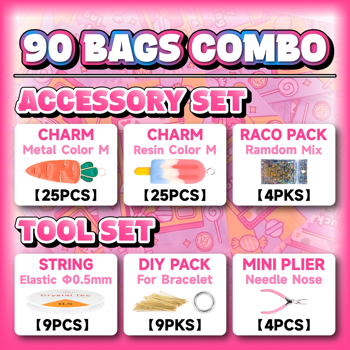 【DIY】Resin Beads Mystery Bags【Live Open】