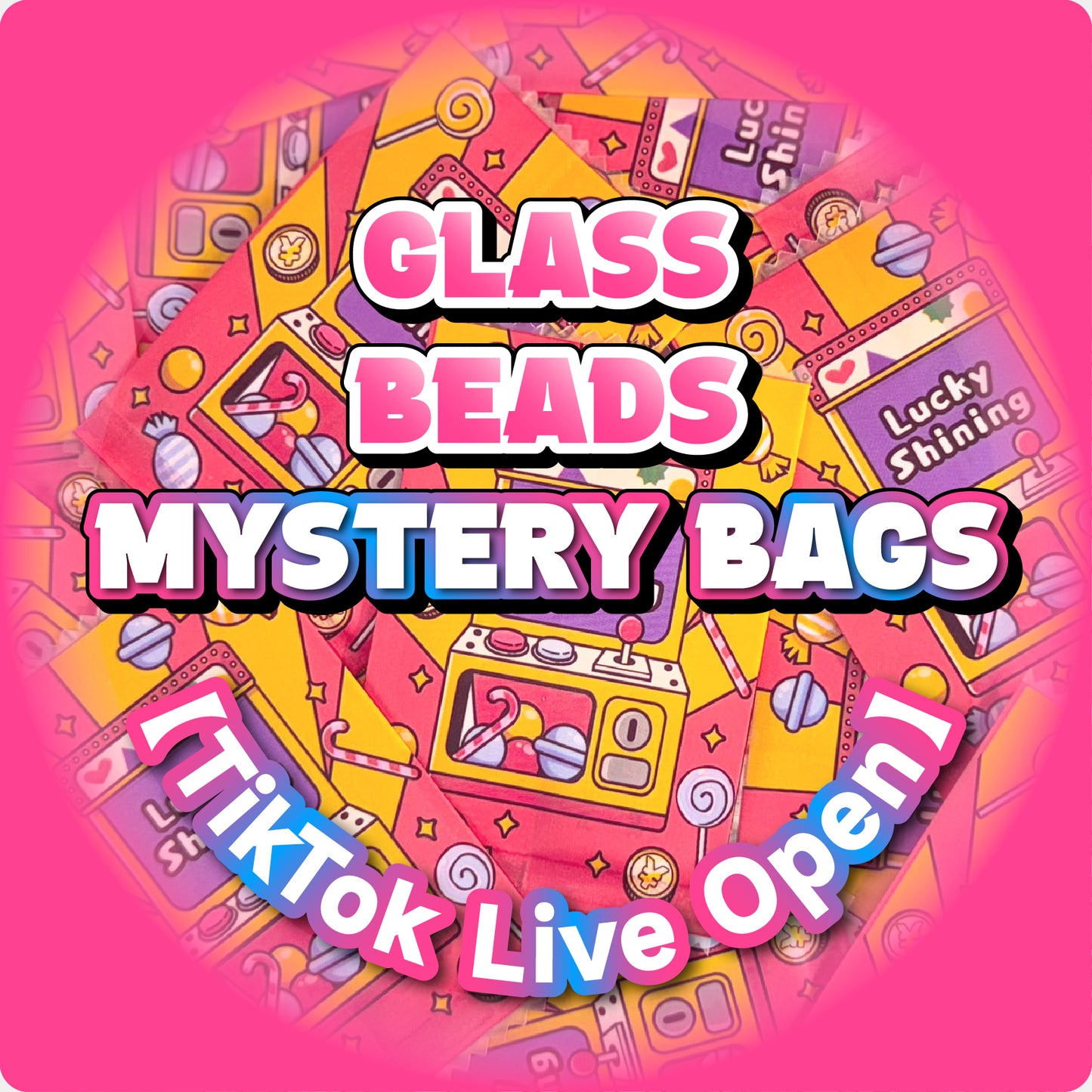 【DIY】Glass Beads Mystery Bags【Live Open】
