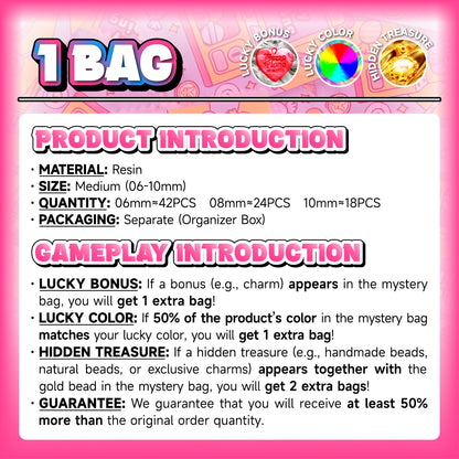 【DIY】Resin Beads Mystery Bags【Live Open】