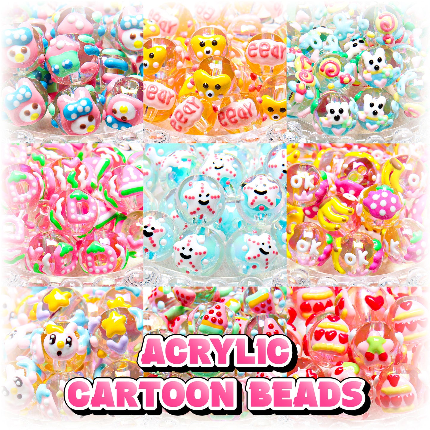 【DIY】Cartoon Beads Mystery Bags【Live Open】