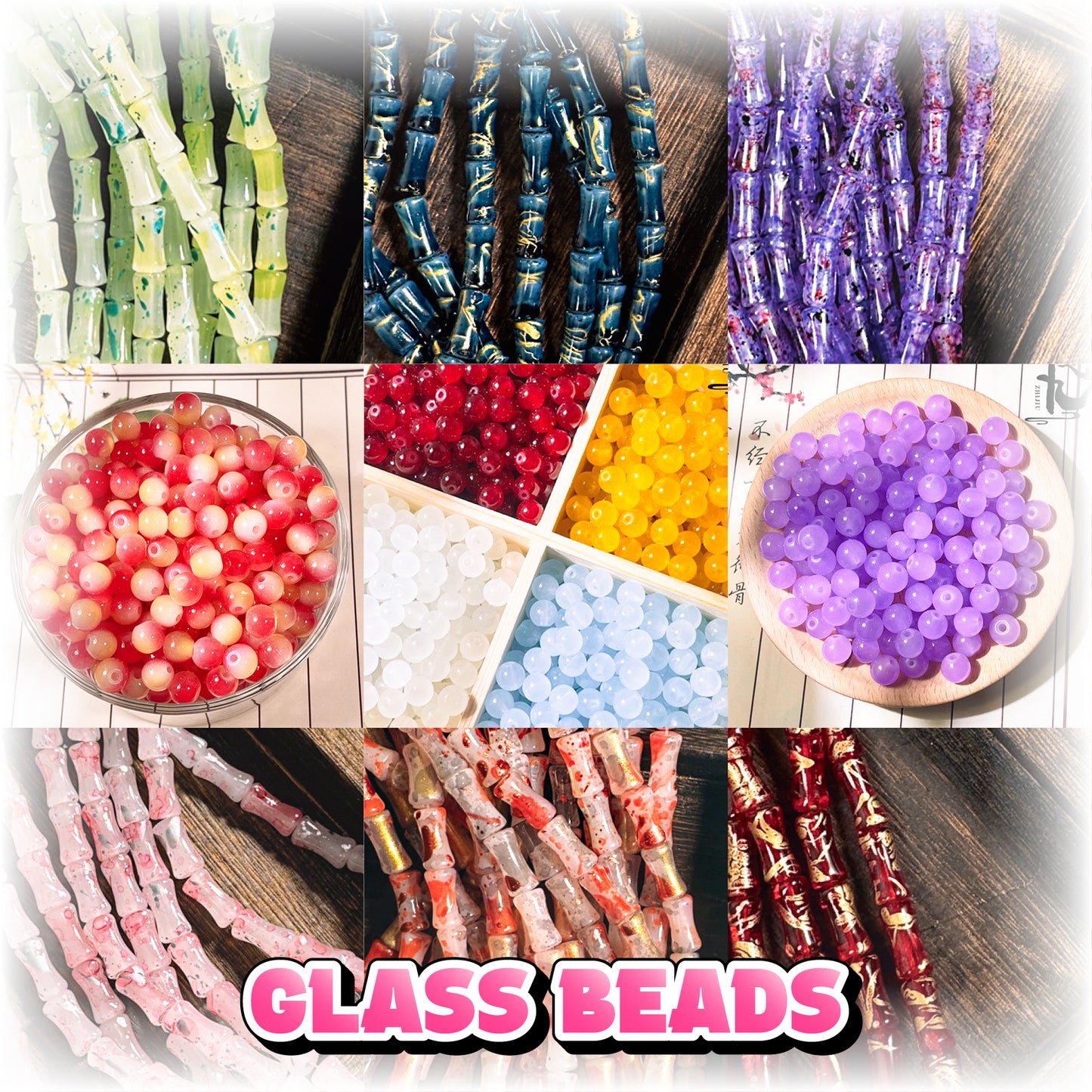 【DIY】Glass Beads Mystery Bags【Live Open】